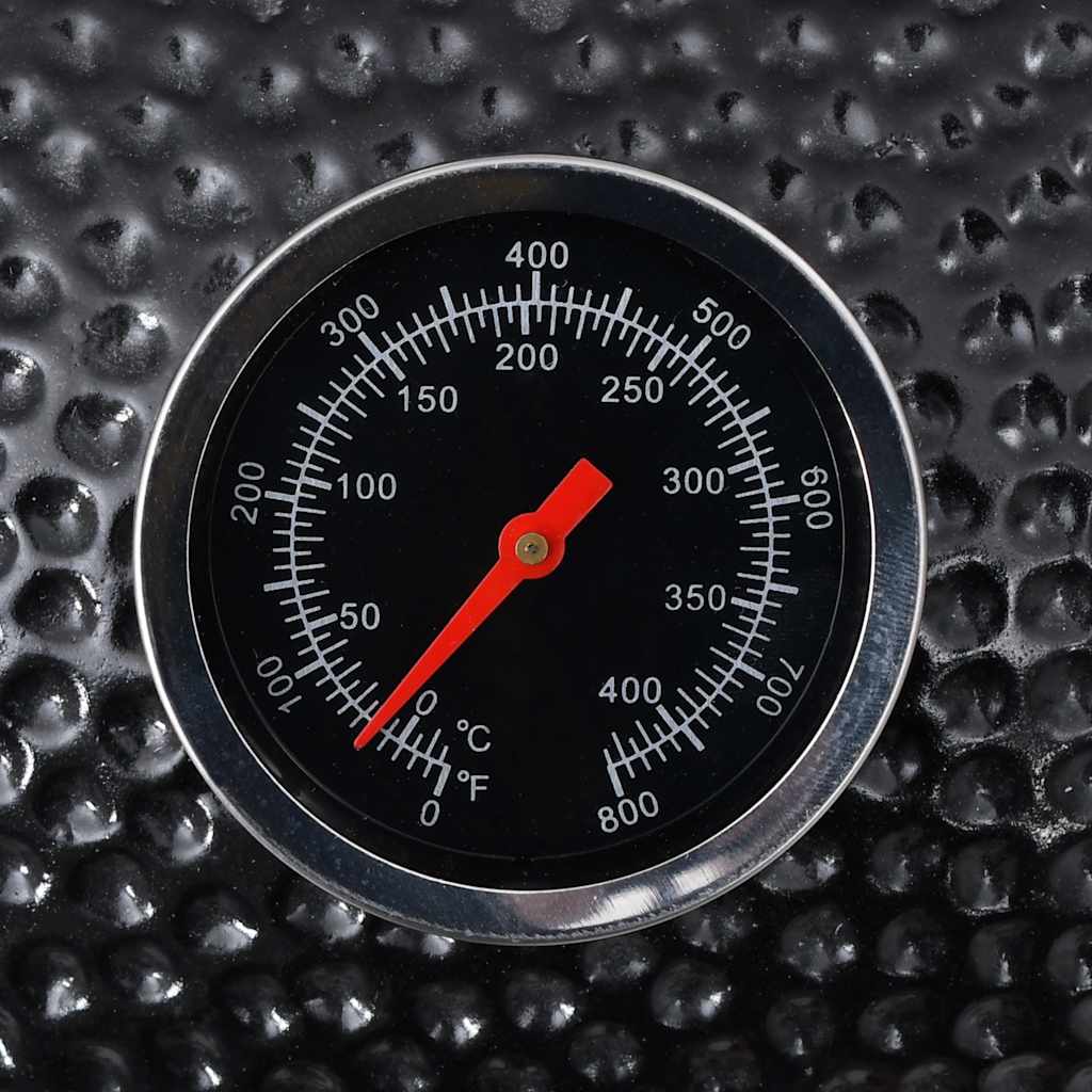 Grătar Kamado cu afumătoare din ceramică 81 cm Grătar Kamado cu afumătoare din ceramică 81 cm