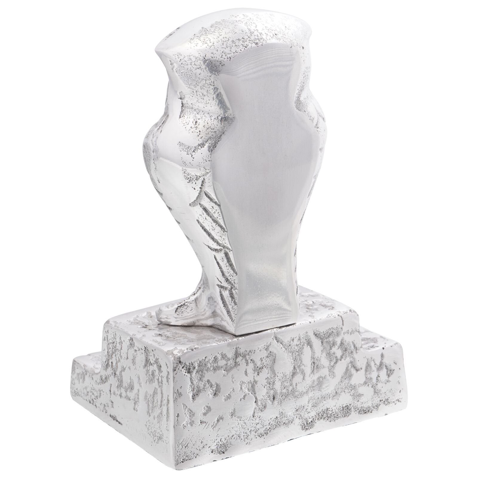 vidaXL Suporturi cărți 2 buc., argintiu, 12x9x19 cm, aluminiu, bufniță vidaXL Suporturi cărți 2 buc., argintiu, 12x9x19 cm, aluminiu, bufniță