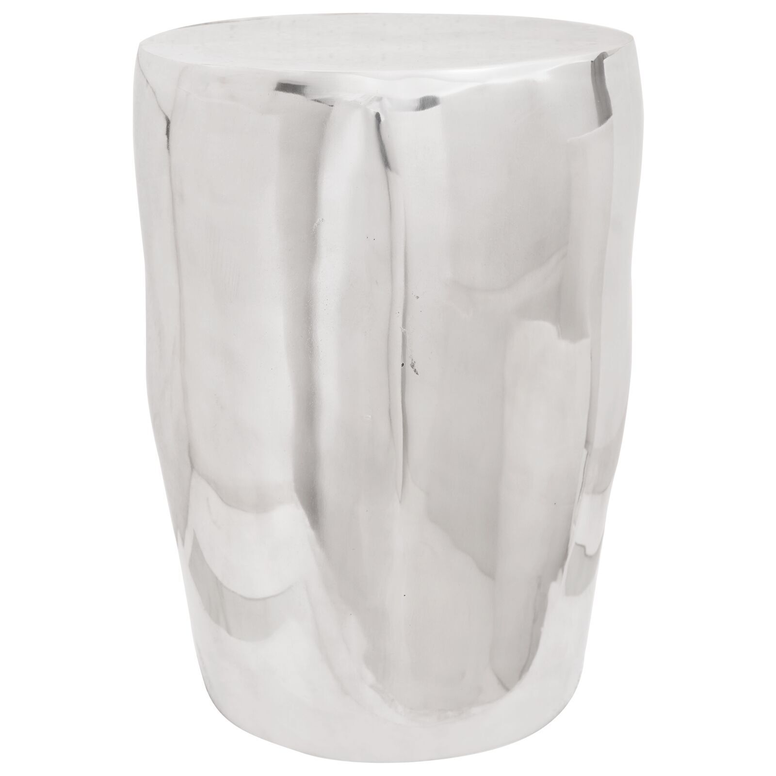 vidaXL Scaun, argintiu, 33x33x45 cm, aluminium