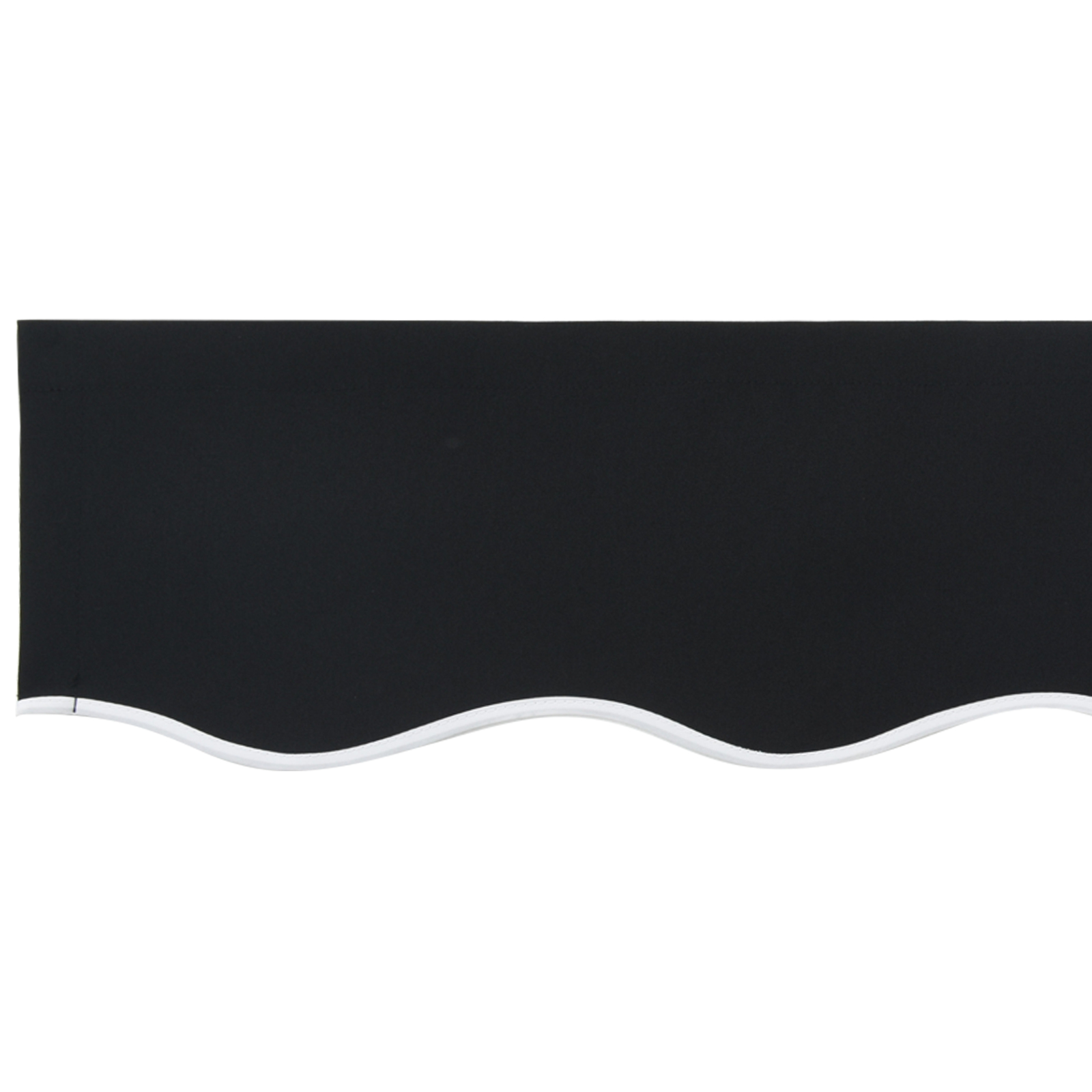 vidaXL Material de înlocuire pentru copertină Negru 280 x 245 cm