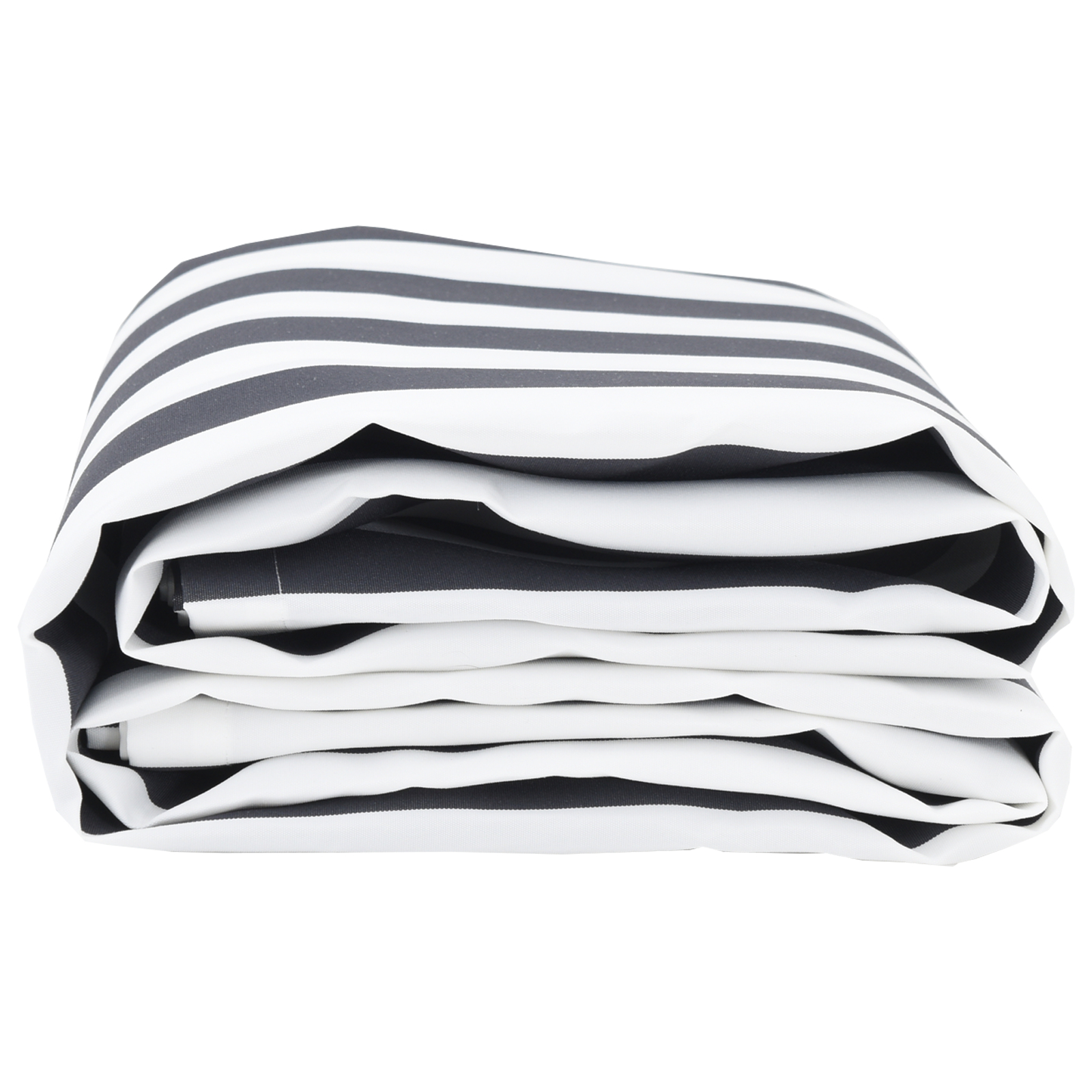 vidaXL Material de înlocuire pentru copertină Antracit și alb 3 x 2 m