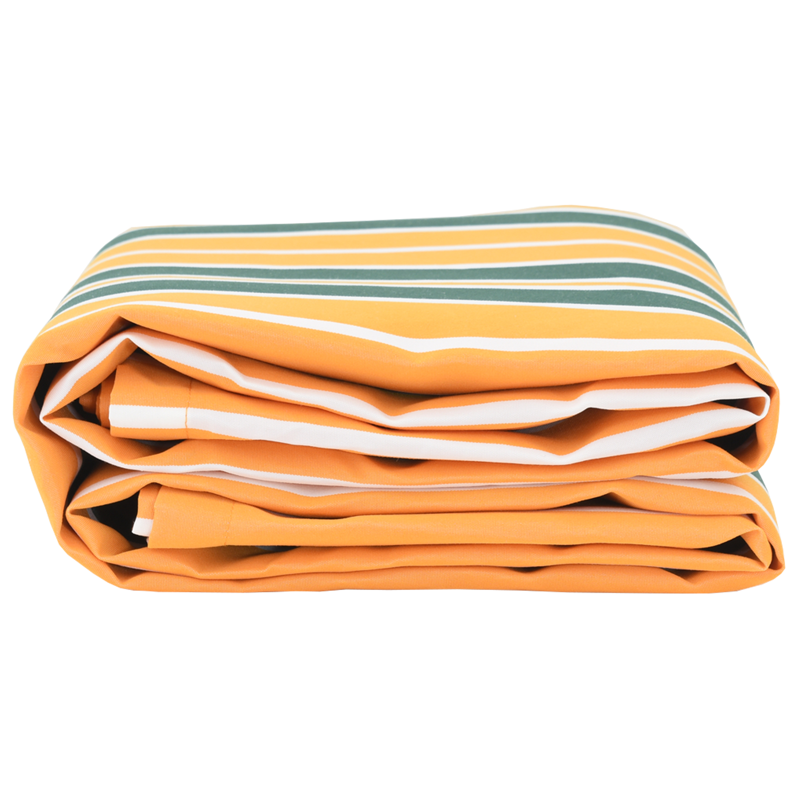 vidaXL Material de înlocuire pentru copertină Verde și Galben 10x1.6 m