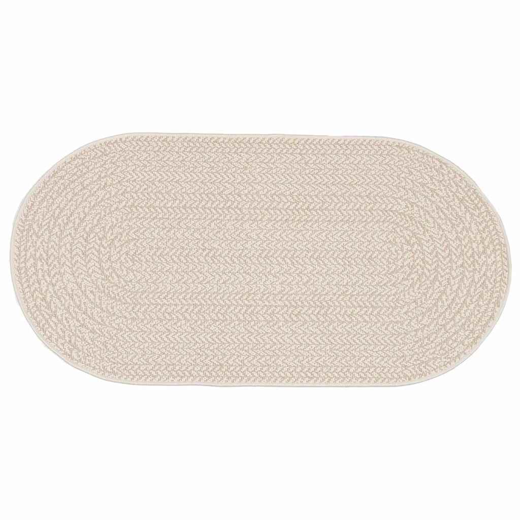 vidaXL Covor Crem 80 x 150 cm PP