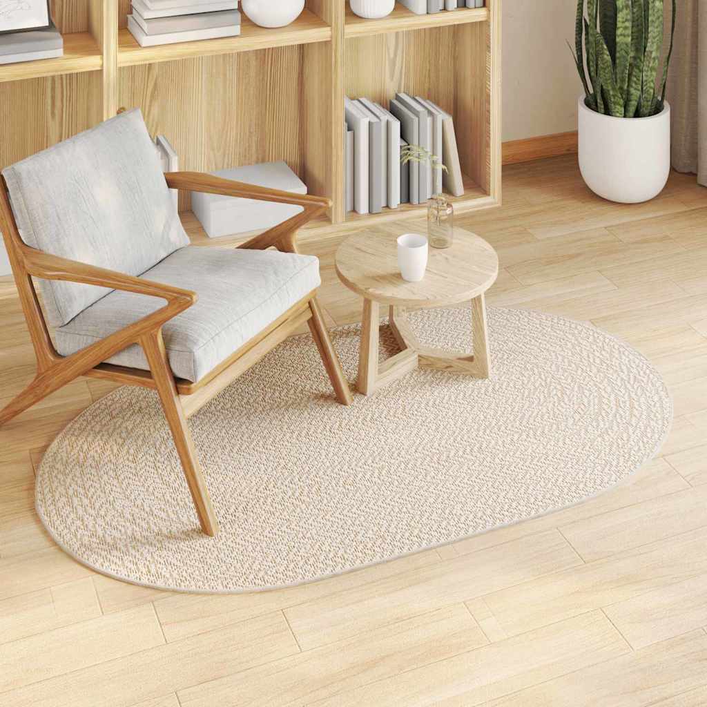 vidaXL Covor Crem 80 x 150 cm PP