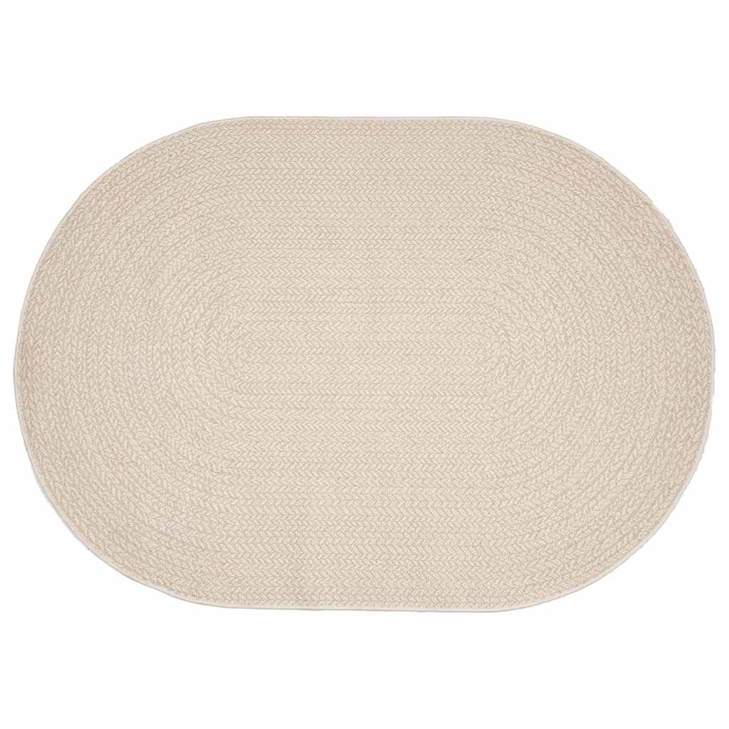 vidaXL Covor Crem 120 x 170 cm PP vidaXL Covor Crem 120 x 170 cm PP