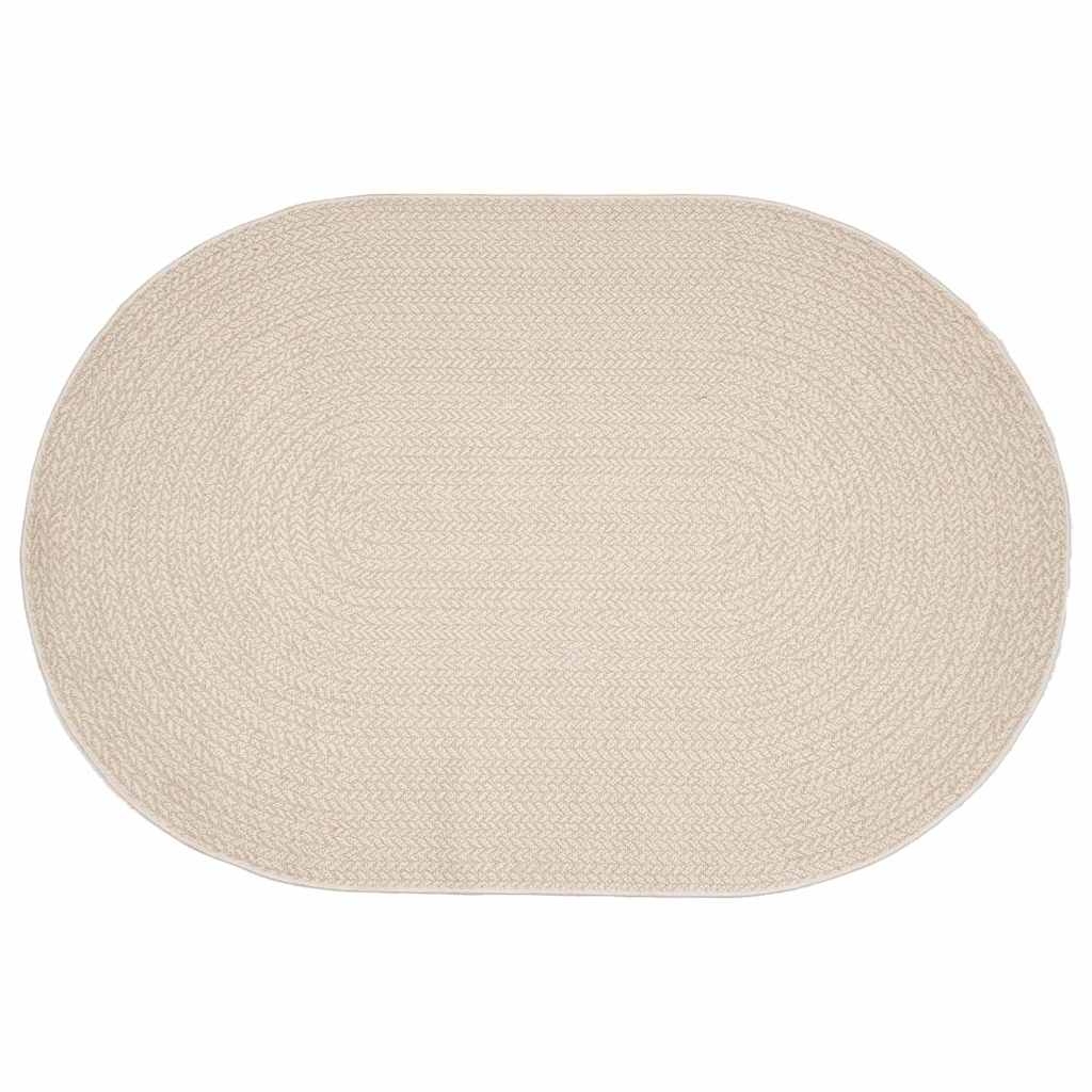 vidaXL Covor Crem 160 x 230 cm PP vidaXL Covor Crem 160 x 230 cm PP