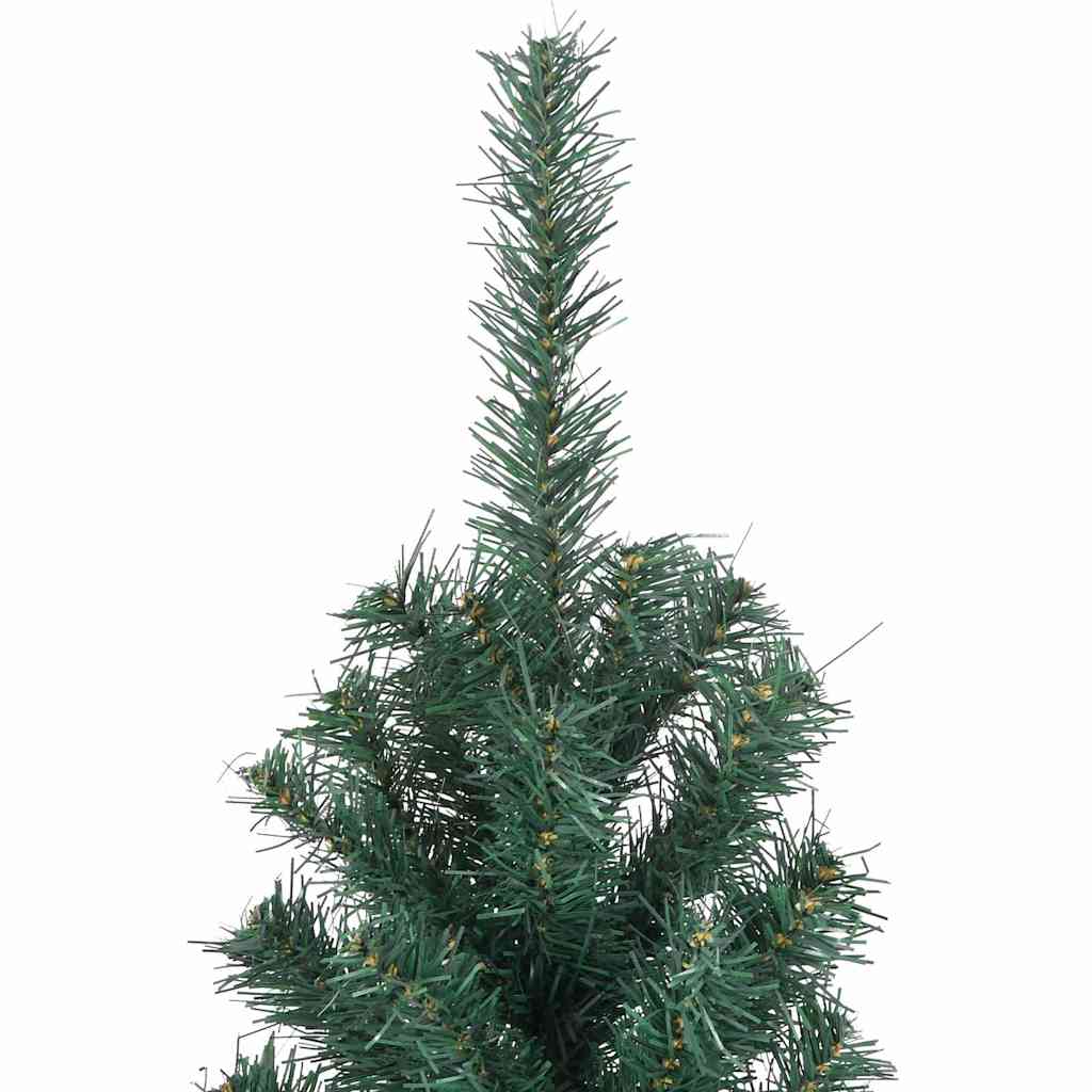 vidaXL Brad de Crăciun artificial cu suport, verde, 500 cm, PVC vidaXL Brad de Crăciun artificial cu suport, verde, 500 cm, PVC