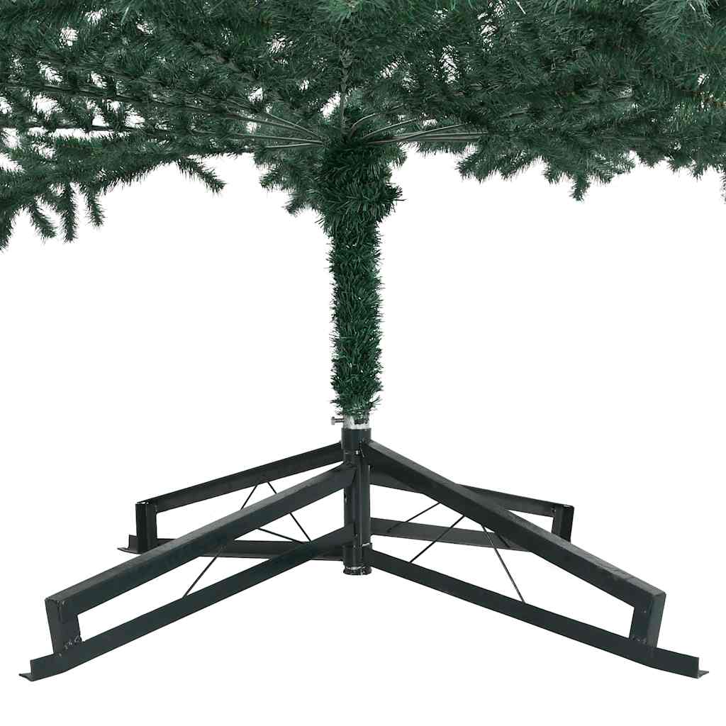 vidaXL Brad de Crăciun artificial cu suport, verde, 500 cm, PVC vidaXL Brad de Crăciun artificial cu suport, verde, 500 cm, PVC