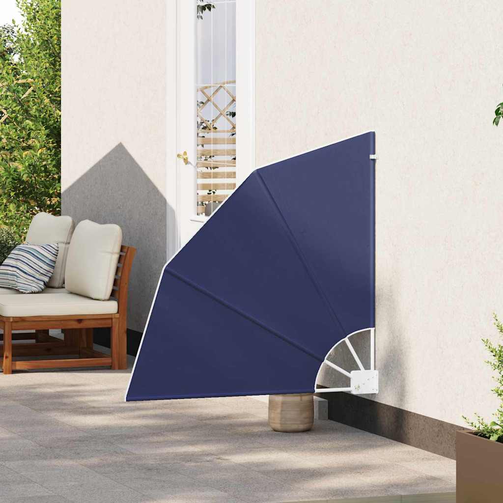 vidaXL Ecran de intimitate pentru balcon Albastru marin 115 x 115 cm