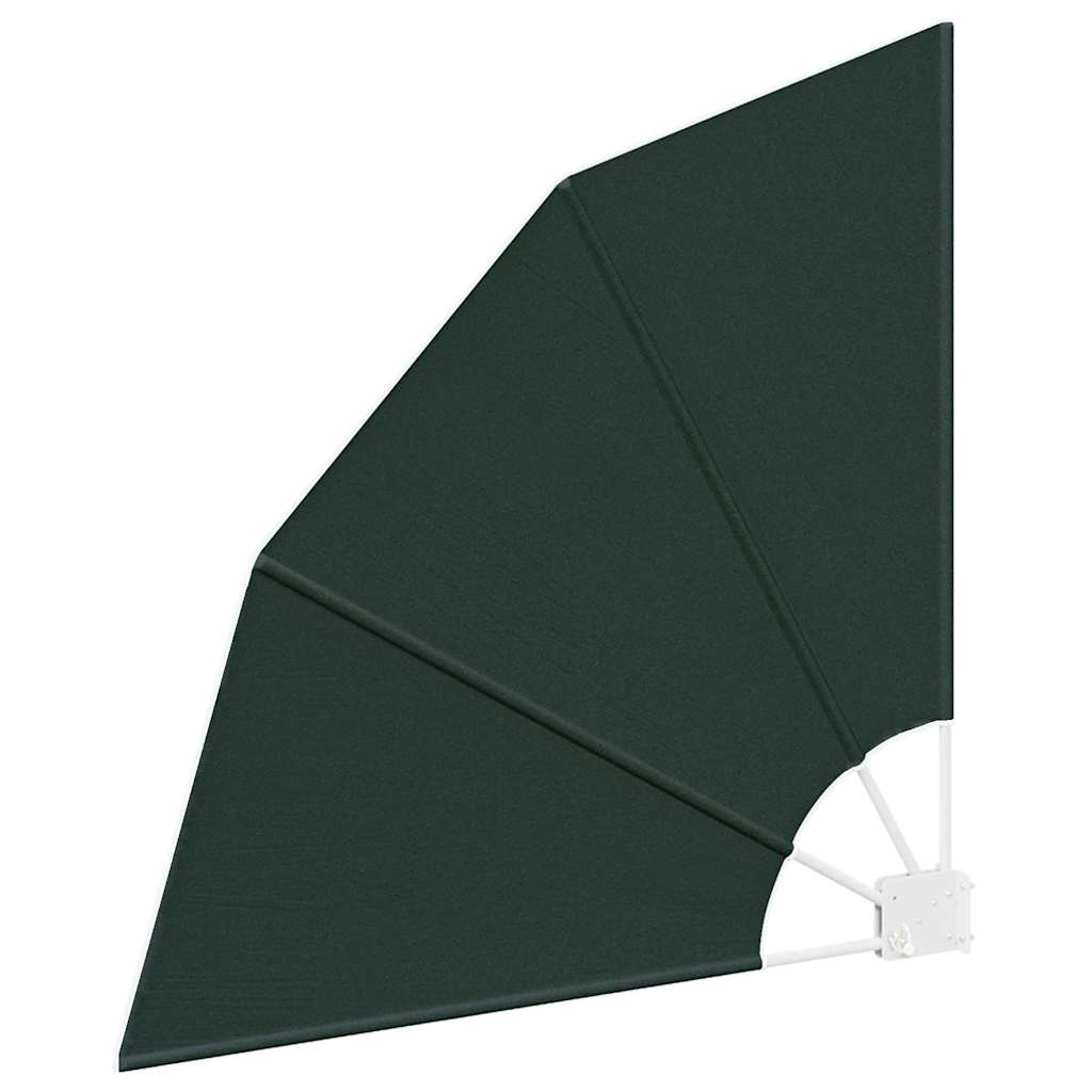vidaXL Ecran de intimitate pentru balcon Verde închis 115 x 115 cm
