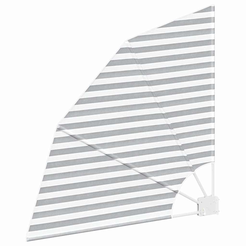 vidaXL Ecran de intimitate pentru balcon Antracit și Alb 115 x 115 cm