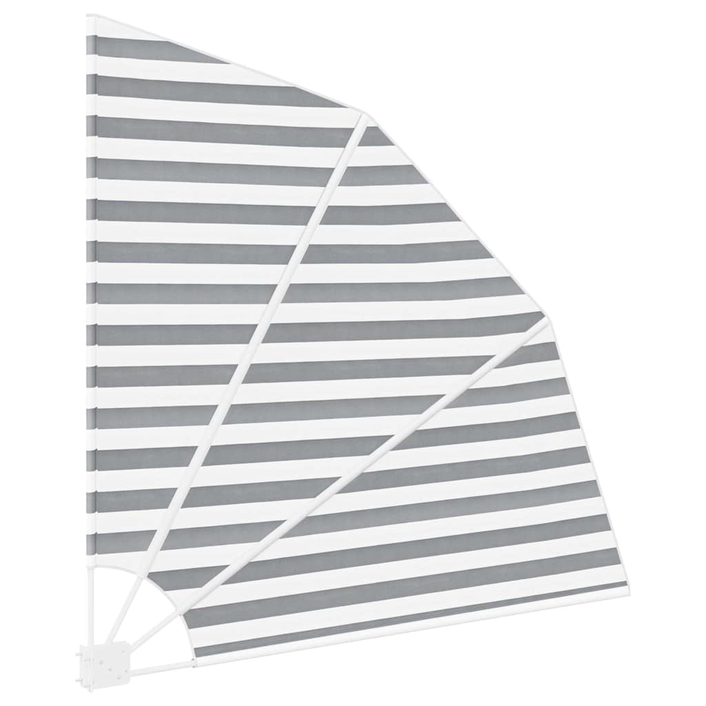 vidaXL Ecran de intimitate pentru balcon Antracit și Alb 160 x 160 cm