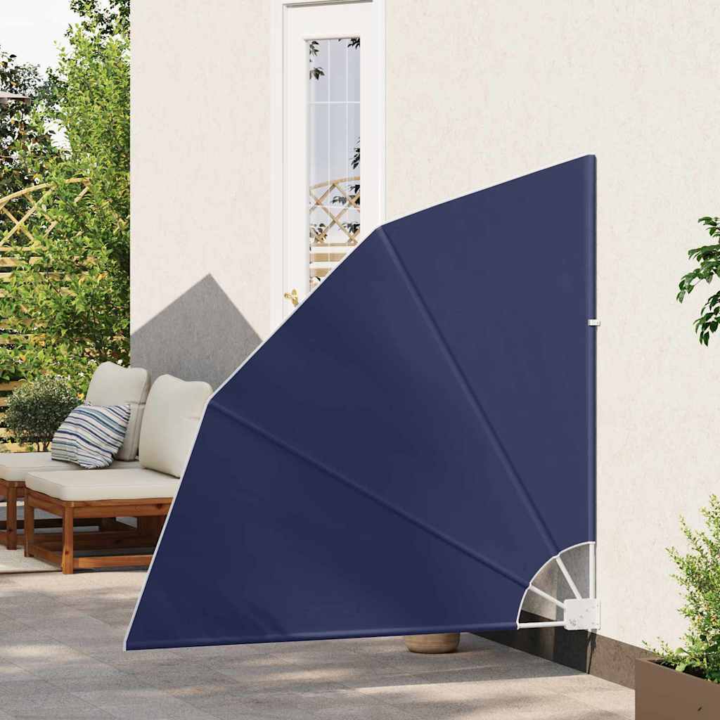 vidaXL Ecran de intimitate pentru balcon Albastru marin 140 x 140 cm