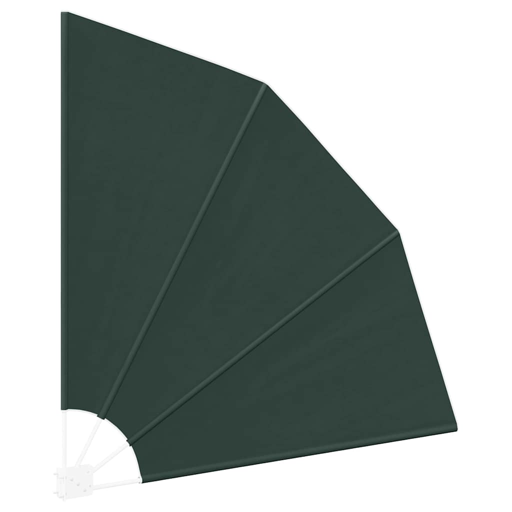 vidaXL Ecran de intimitate pentru balcon Verde închis 140 x 140 cm