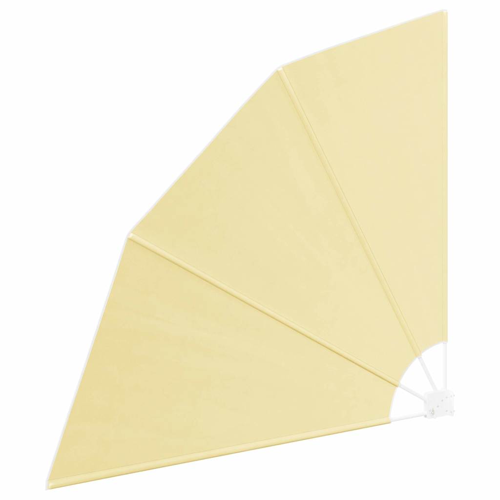 vidaXL Ecran de intimitate pentru balcon Nisipiu 140 x 140 cm