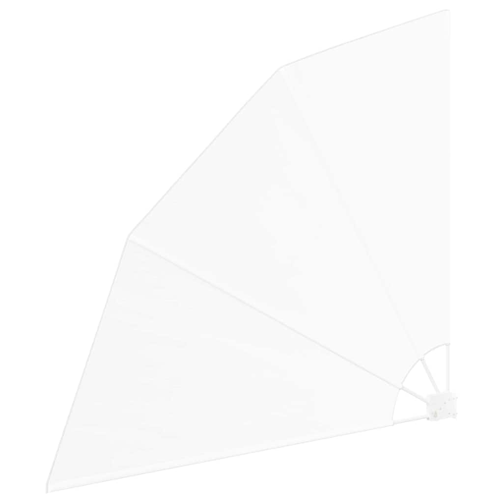 vidaXL Ecran de intimitate pentru balcon Alb 140 x 140 cm Poliester