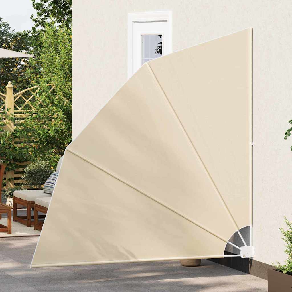 vidaXL Ecran de intimitate pentru balcon Bej 210 x 210 cm Poliester