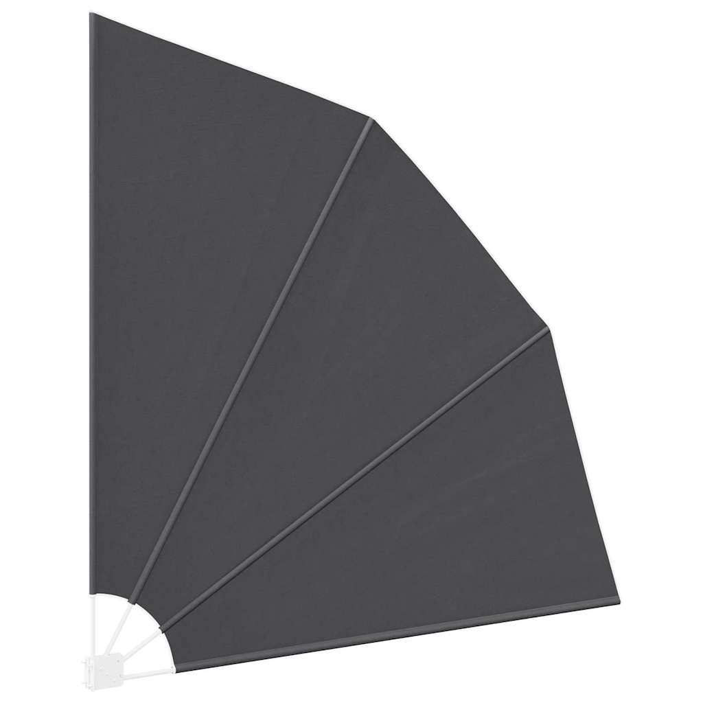 vidaXL Ecran de intimitate pentru balcon Negru 210 x 210 cm Poliester