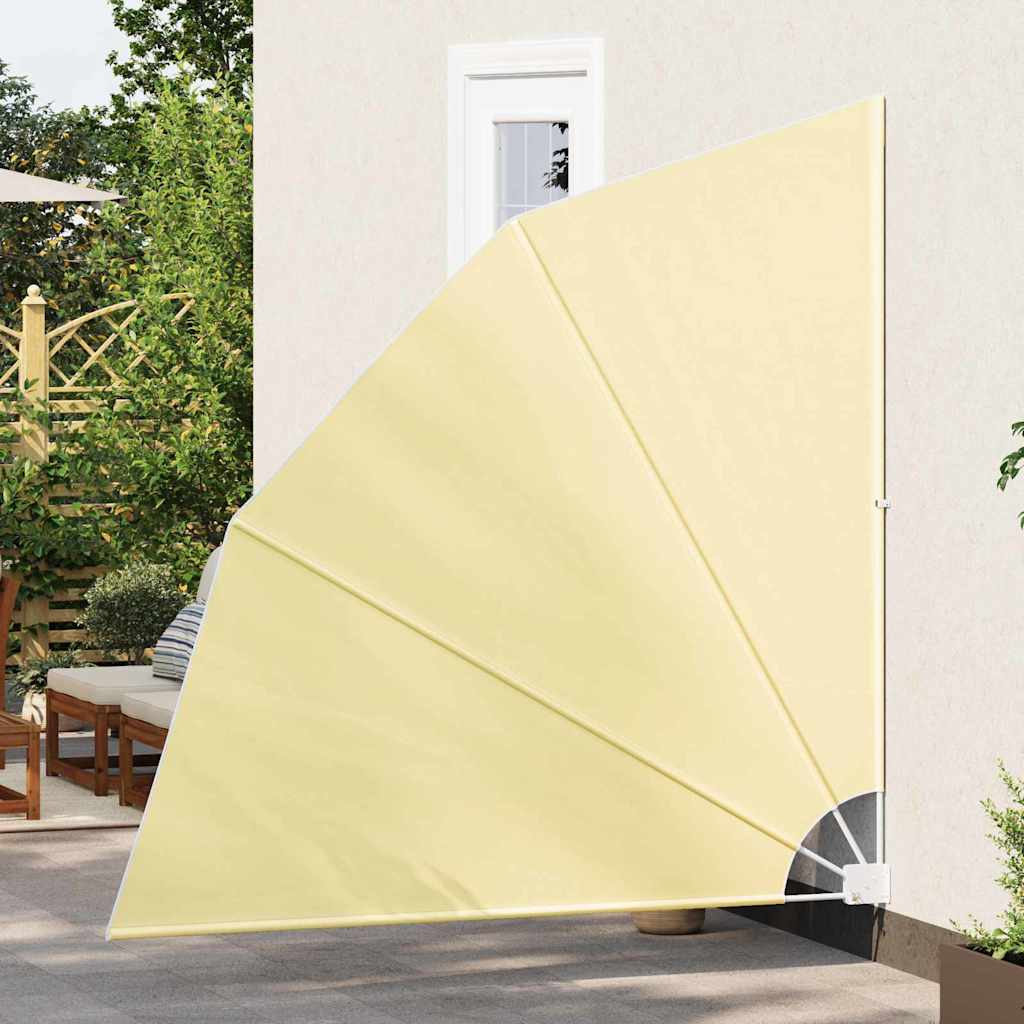 vidaXL Ecran de intimitate pentru balcon Nisipiu 210 x 210 cm