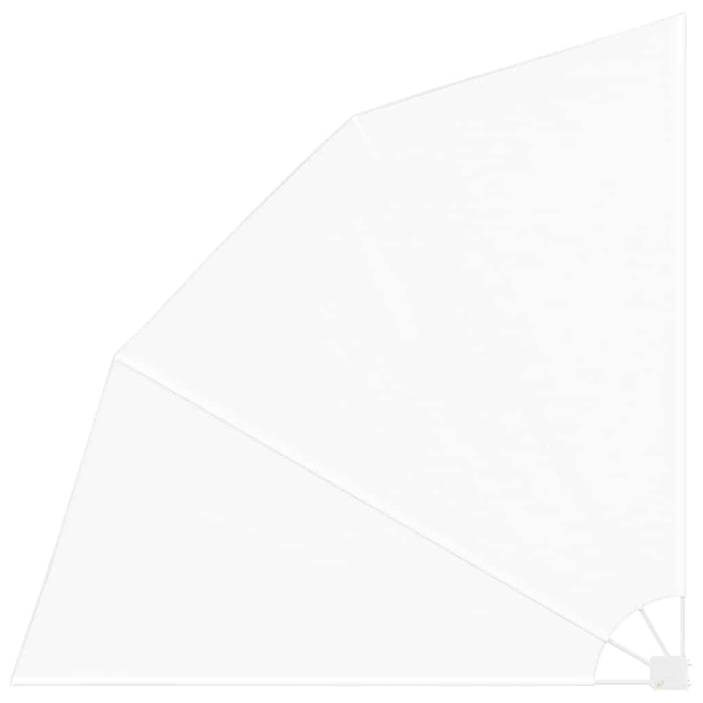 vidaXL Ecran de intimitate pentru balcon Alb 210 x 210 cm Poliester