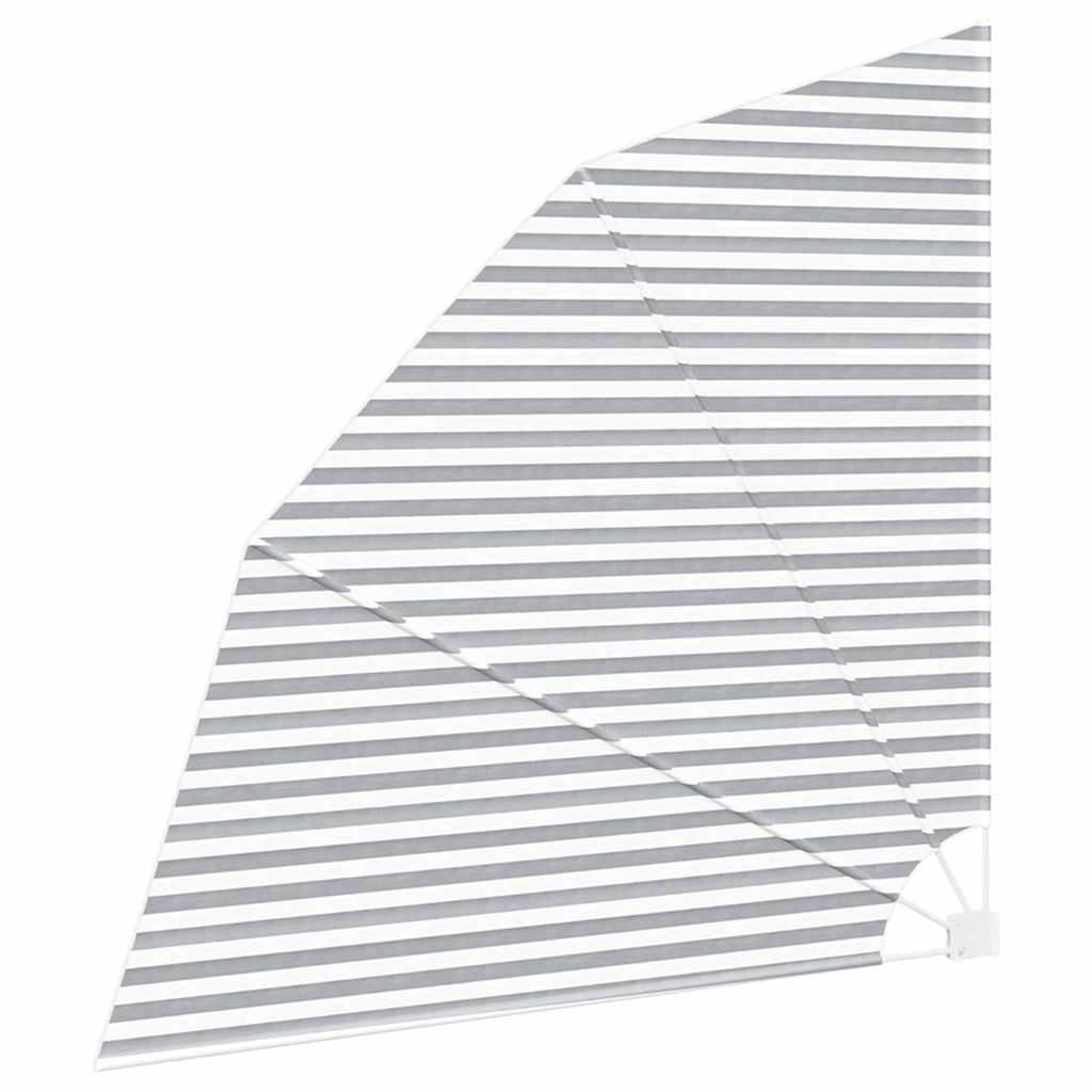 vidaXL Ecran de intimitate pentru balcon Antracit și Alb 210 x 210 cm
