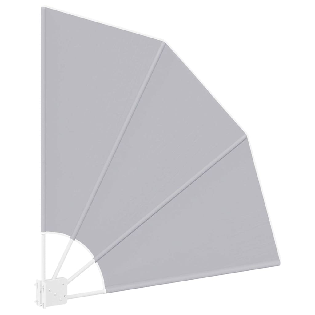 vidaXL Ecran de intimitate pentru balcon Gri 115 x 115 cm Poliester