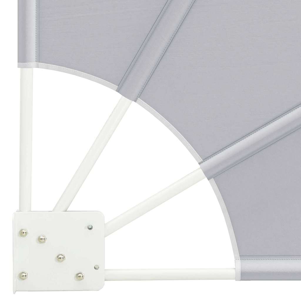 vidaXL Ecran de intimitate pentru balcon Gri 115 x 115 cm Poliester