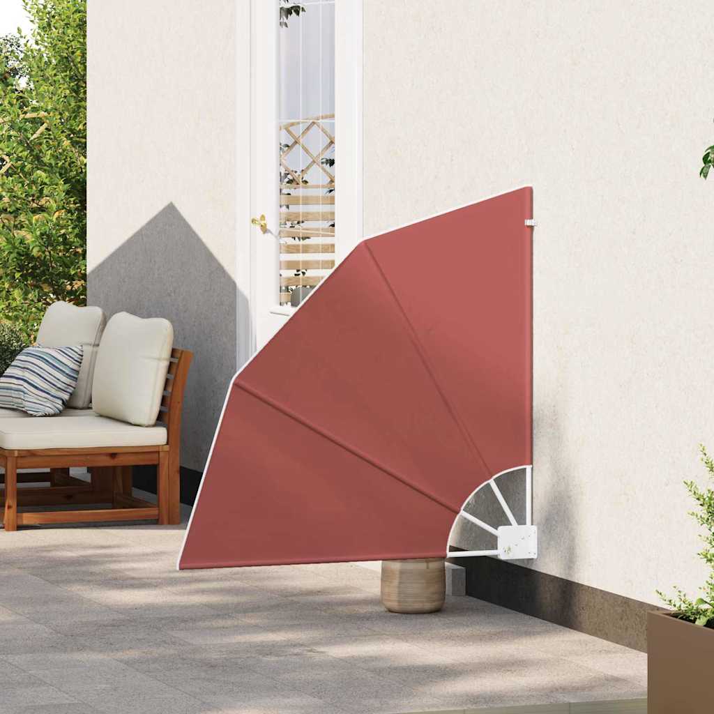 vidaXL Ecran de intimitate pentru balcon Terracota 115 x 115 cm
