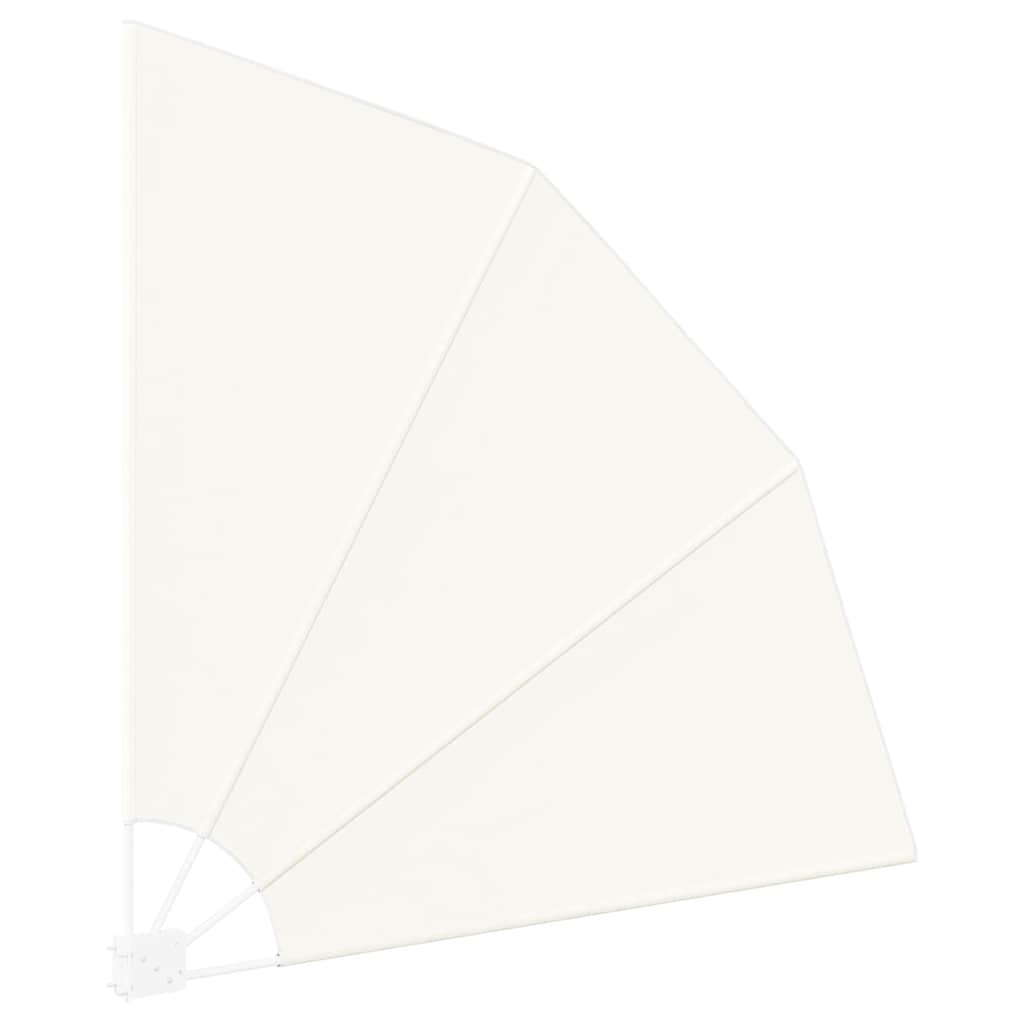 vidaXL Ecran de intimitate pentru balcon Crem 160 x 160 cm Poliester