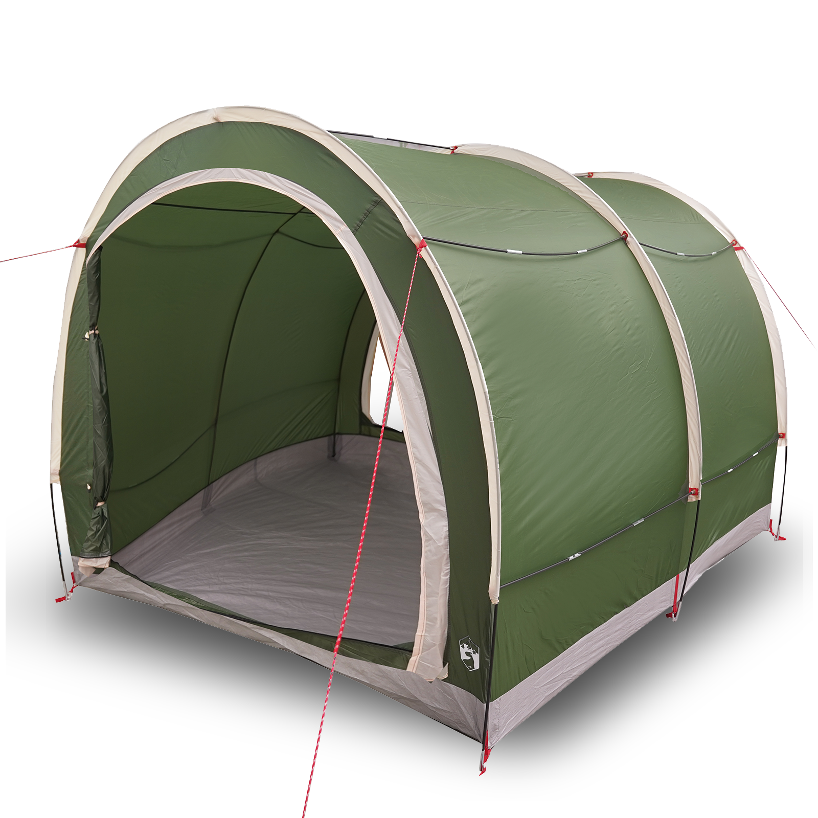 vidaXL Cort pentru depozitare biciclete Verde 256 x 222 x 182 cm