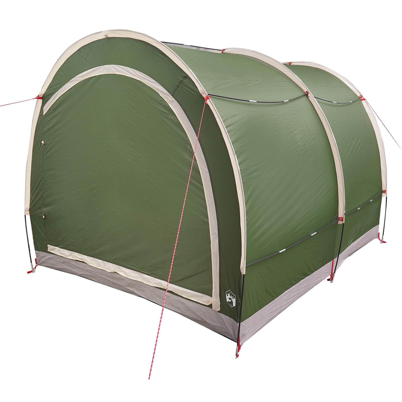 vidaXL Cort pentru depozitare biciclete Verde 256 x 222 x 182 cm