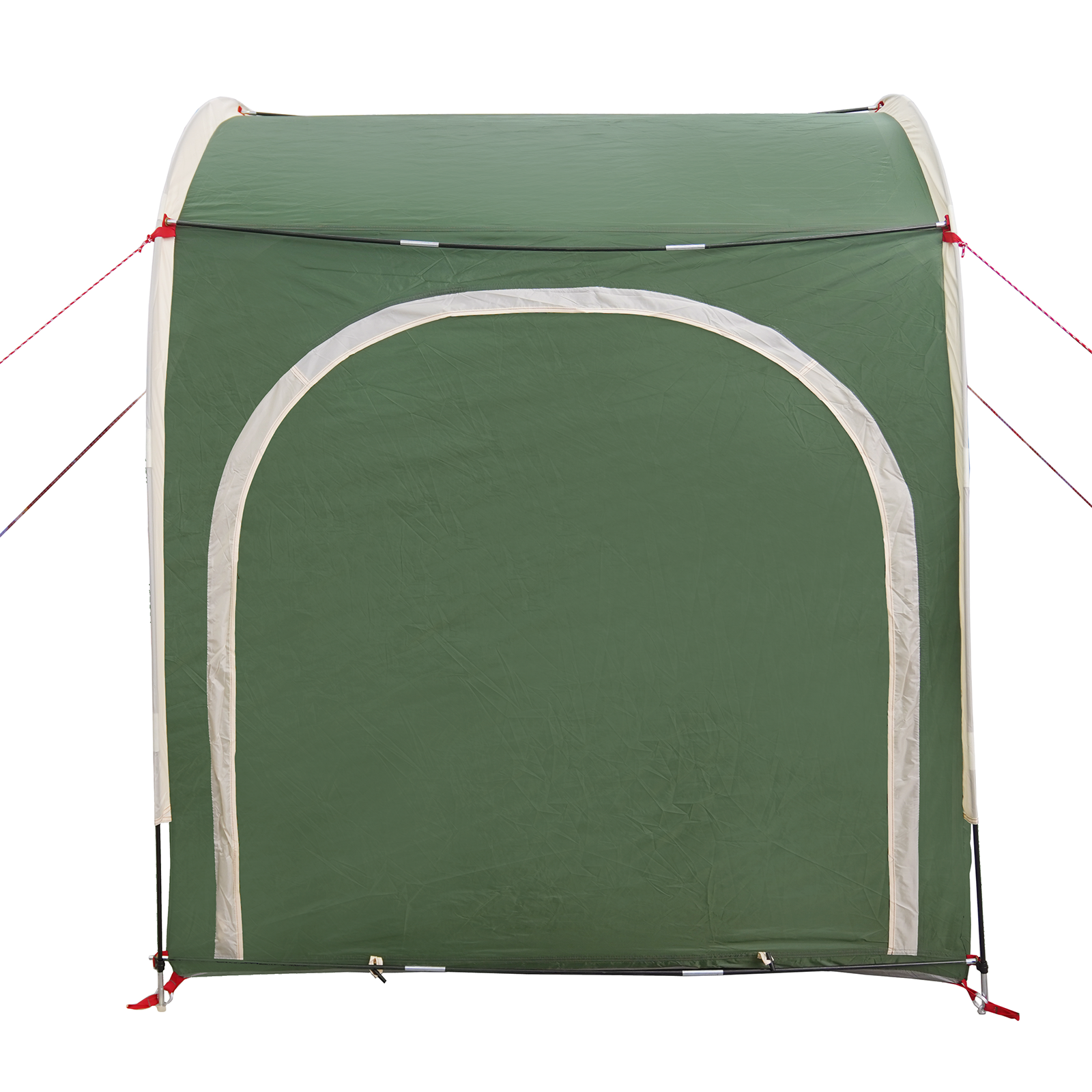 vidaXL Cort pentru depozitare biciclete Verde 218 x 156 x 180 cm