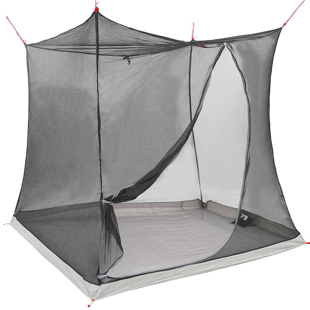 vidaXL Cort interior Negru 208 x 140 x 175 cm Plasă