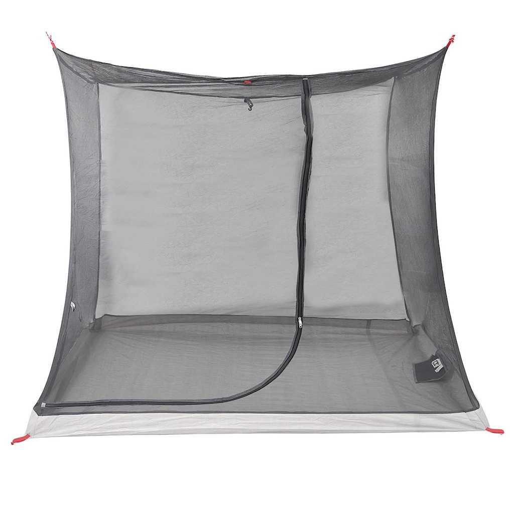 vidaXL Cort interior Negru 208 x 140 x 175 cm Plasă