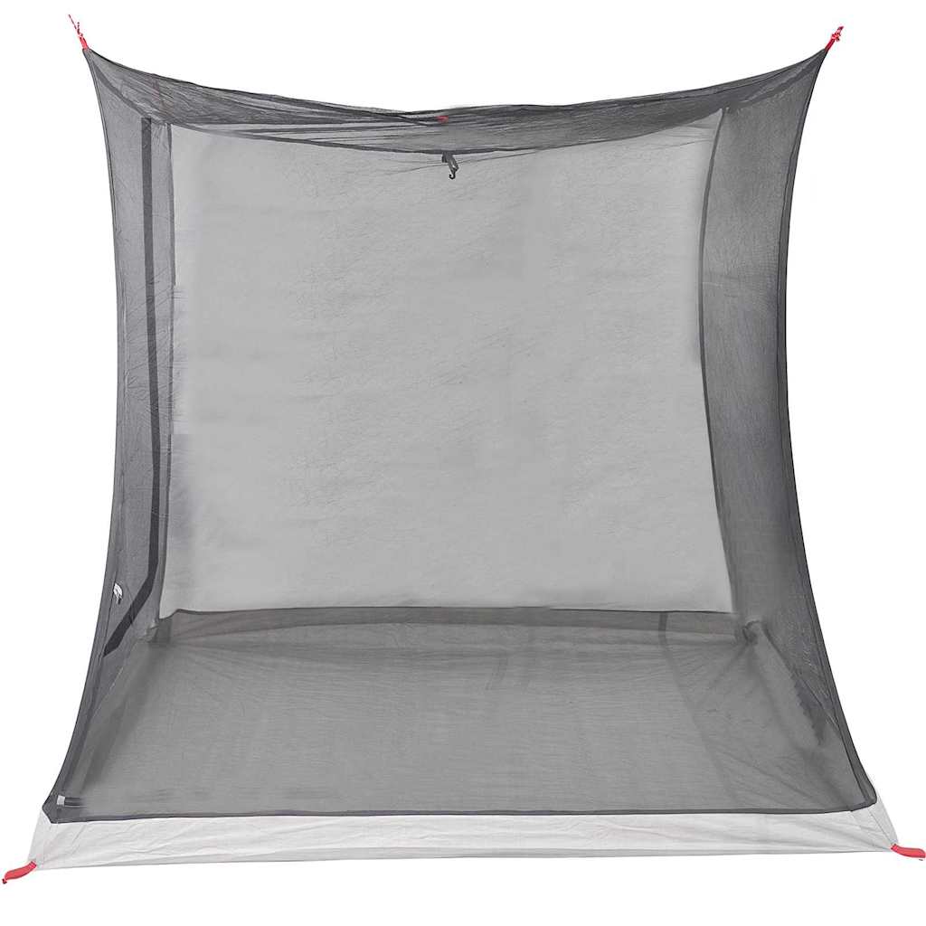 vidaXL Cort interior Negru 208 x 140 x 175 cm Plasă