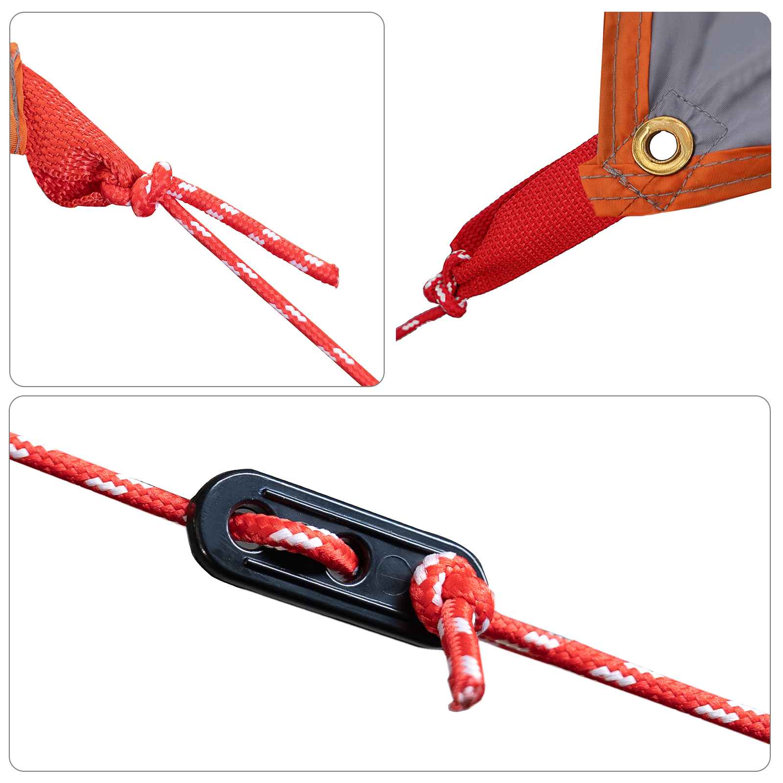 vidaXL Tarp rezistent la apă Gri și Portocalie 460 x 240 cm vidaXL Tarp rezistent la apă Gri și Portocalie 460 x 240 cm