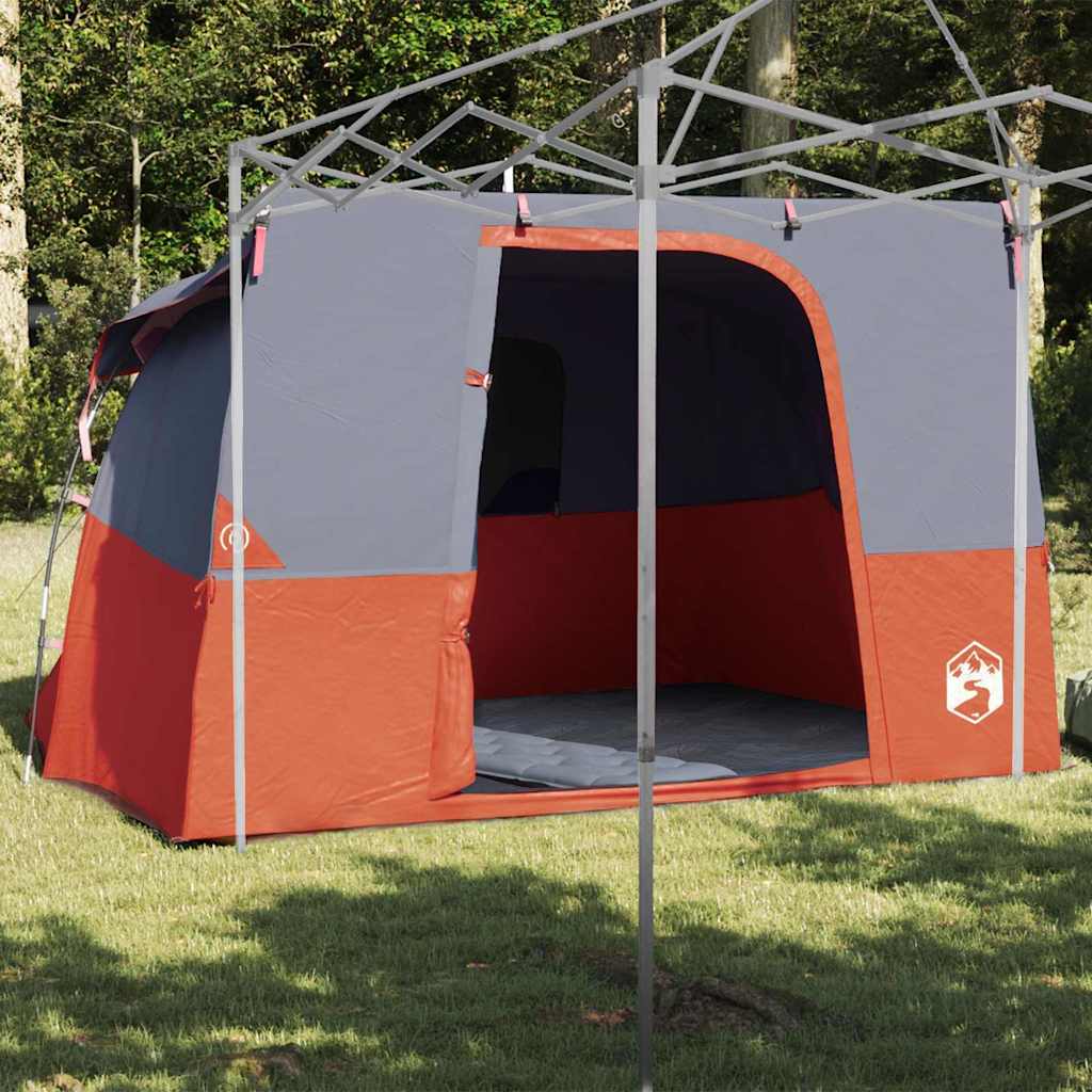 vidaXL Cort cu acoperiș Altele Gri și Portocaliu și Negru 280 x 220 x 176 cm vidaXL Cort cu acoperiș Altele Gri și Portocaliu și Negru 280 x 220 x 176 cm