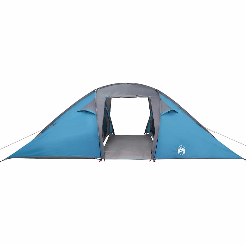 vidaXL Cort cu acoperiș Altele Albastru și Negru 510 x 240 x 156 cm Poliester vidaXL Cort cu acoperiș Altele Albastru și Negru 510 x 240 x 156 cm Poliester