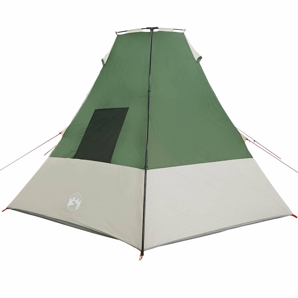 vidaXL Cort cu acoperiș Altele cu aerisire de aer Verde și Negru 383 x 338 x 217 cm vidaXL Cort cu acoperiș Altele cu aerisire de aer Verde și Negru 383 x 338 x 217 cm
