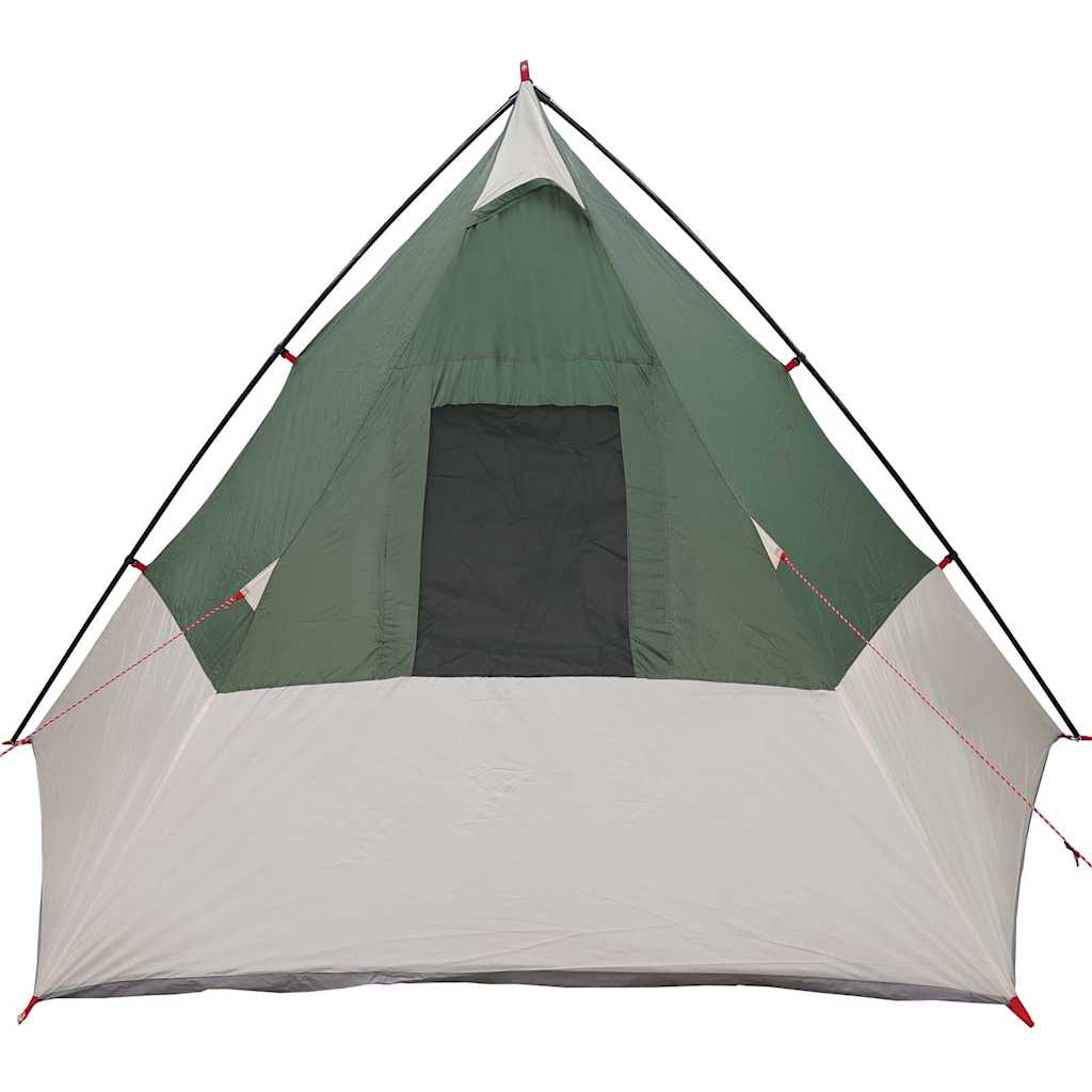 vidaXL Cort cu acoperiș Altele cu aerisire de aer Verde și Negru 383 x 338 x 217 cm vidaXL Cort cu acoperiș Altele cu aerisire de aer Verde și Negru 383 x 338 x 217 cm