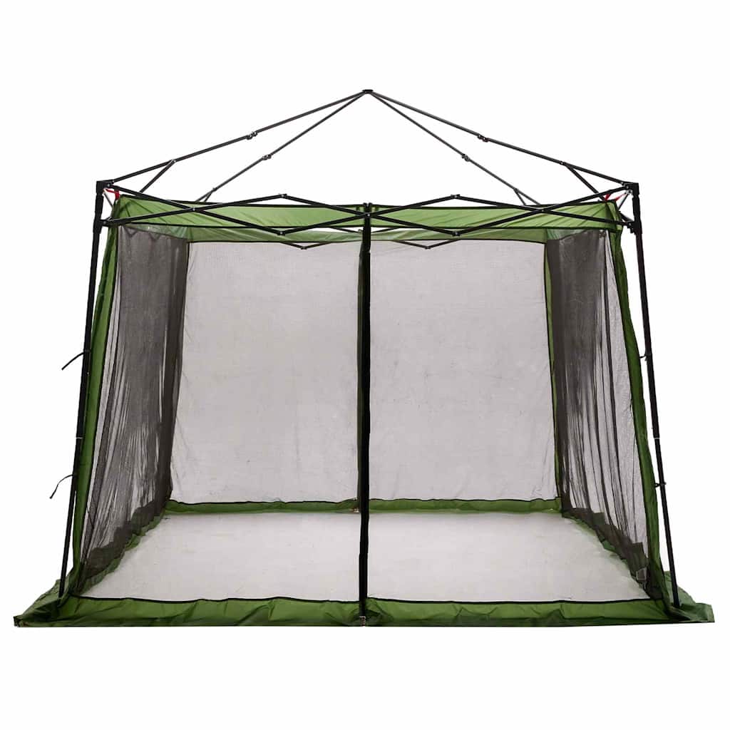 vidaXL Cort interior cu acoperiș Verde 303 x 303 x 196 cm tafta