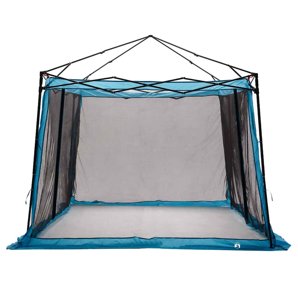 vidaXL Cort cu acoperiș Altele cu aerisire de aer Ajustabil Albastru și Negru 303 x 303 cm vidaXL Cort cu acoperiș Altele cu aerisire de aer Ajustabil Albastru și Negru 303 x 303 cm