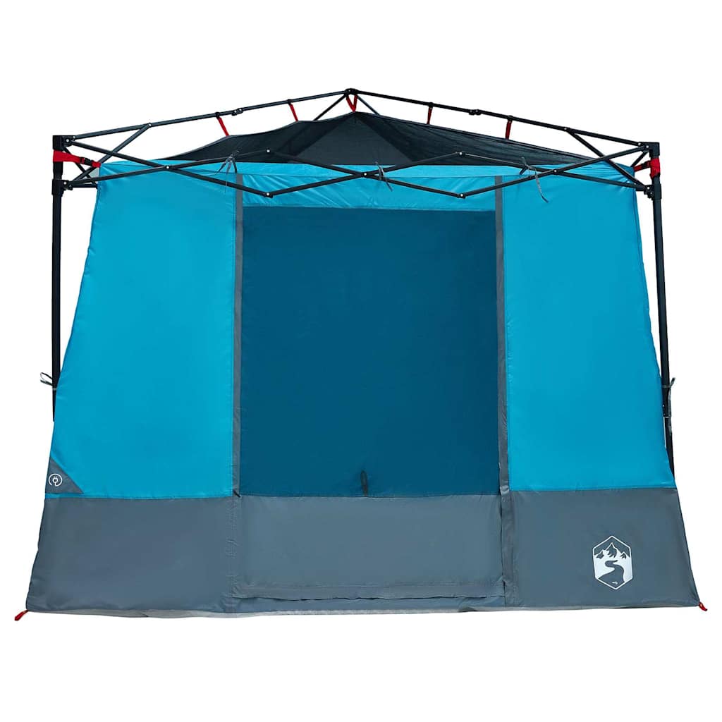 vidaXL Cort cu acoperiș Altele Manual cu aerisire de aer Albastru și Negru 290 x 288 cm vidaXL Cort cu acoperiș Altele Manual cu aerisire de aer Albastru și Negru 290 x 288 cm