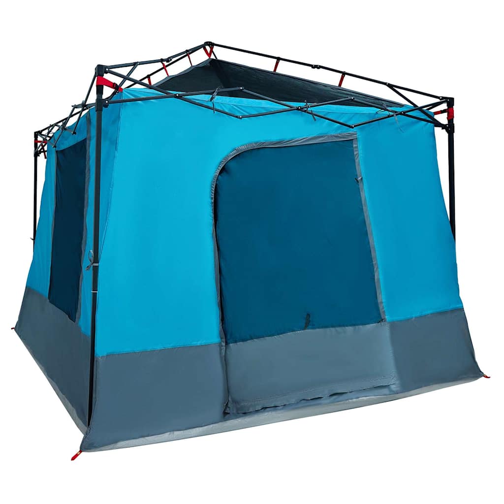 vidaXL Cort cu acoperiș Altele Manual cu aerisire de aer Albastru și Negru 290 x 288 cm vidaXL Cort cu acoperiș Altele Manual cu aerisire de aer Albastru și Negru 290 x 288 cm