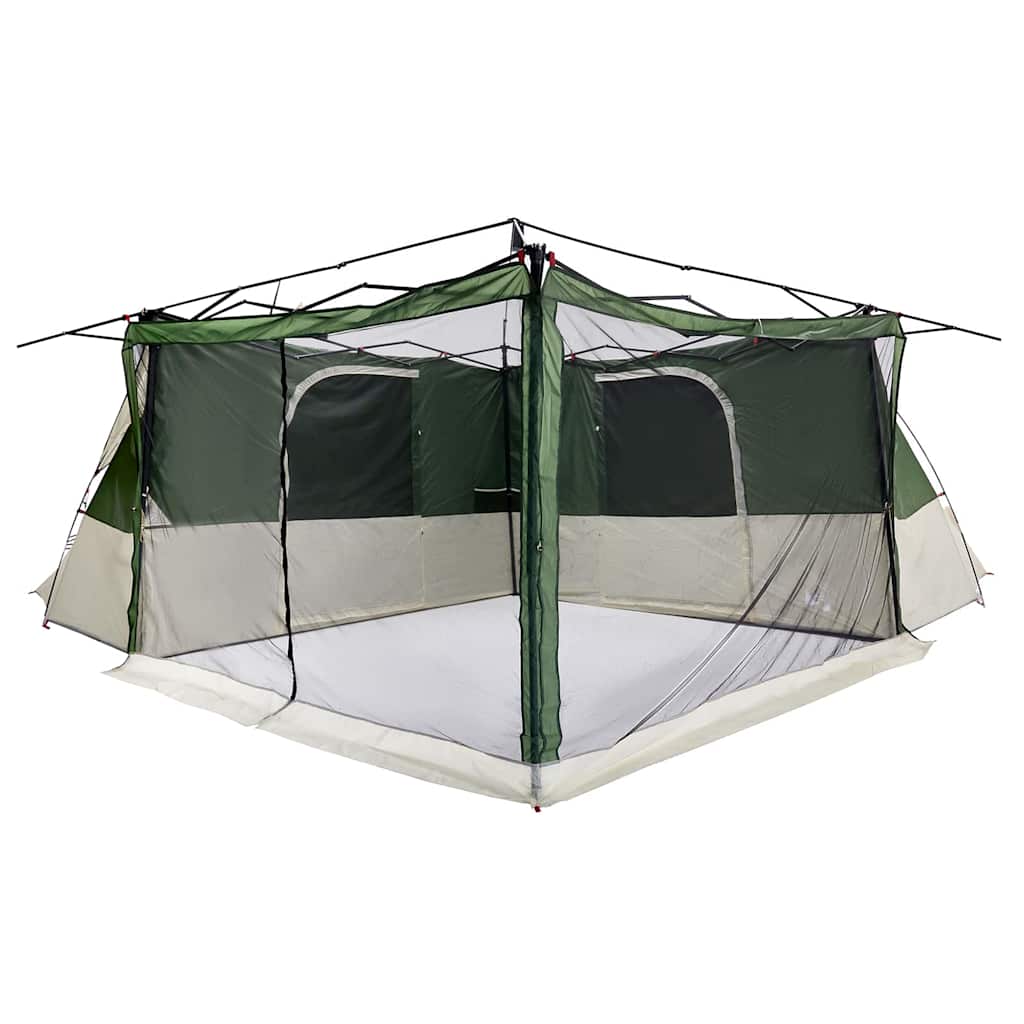 vidaXL Cort interior cu acoperiș Verde 520 x 520 x 190 cm tafta