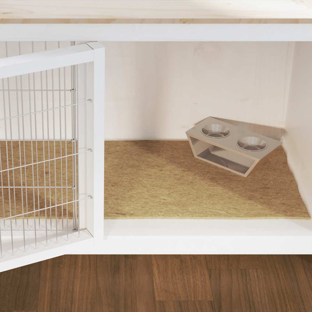 vidaXL Covoraș de cânepă pentru rozătoare 1x5 m 5 mm