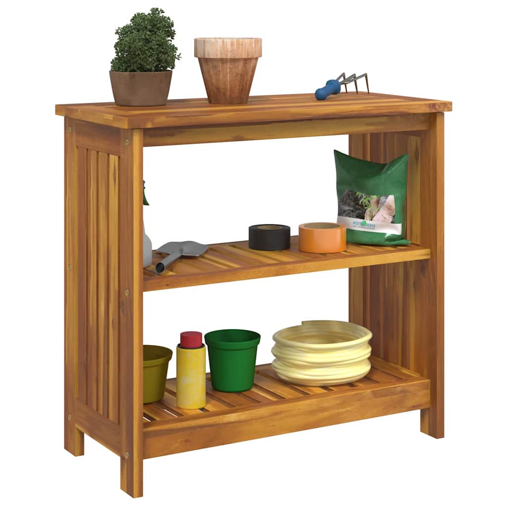 vidaXL Dulap de grădină Maro 75 x 35 x 70cm Lemn masiv de acacia vidaXL Dulap de grădină Maro 75 x 35 x 70cm Lemn masiv de acacia