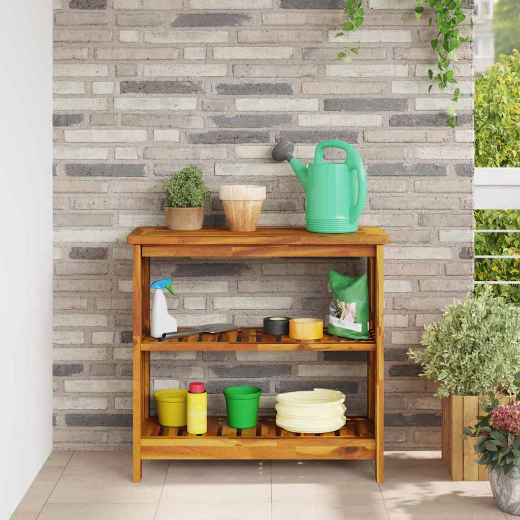 vidaXL Dulap de grădină Maro 75 x 35 x 70cm Lemn masiv de acacia vidaXL Dulap de grădină Maro 75 x 35 x 70cm Lemn masiv de acacia
