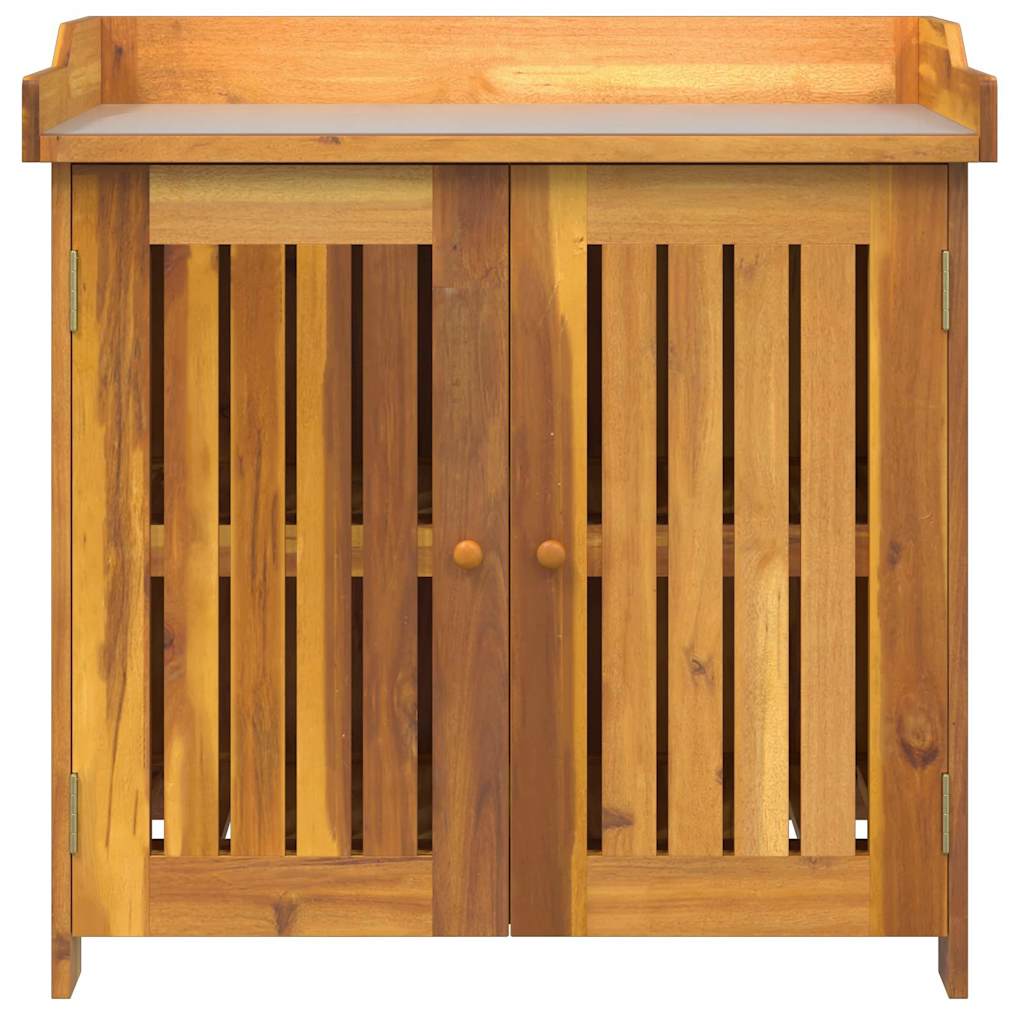 vidaXL Dulap de grădină Maro 78 x 36.5 x 78cm Lemn masiv de acacia vidaXL Dulap de grădină Maro 78 x 36.5 x 78cm Lemn masiv de acacia