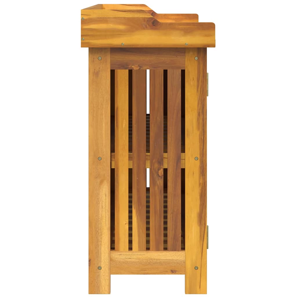 vidaXL Dulap de grădină Maro 78 x 36.5 x 78cm Lemn masiv de acacia vidaXL Dulap de grădină Maro 78 x 36.5 x 78cm Lemn masiv de acacia